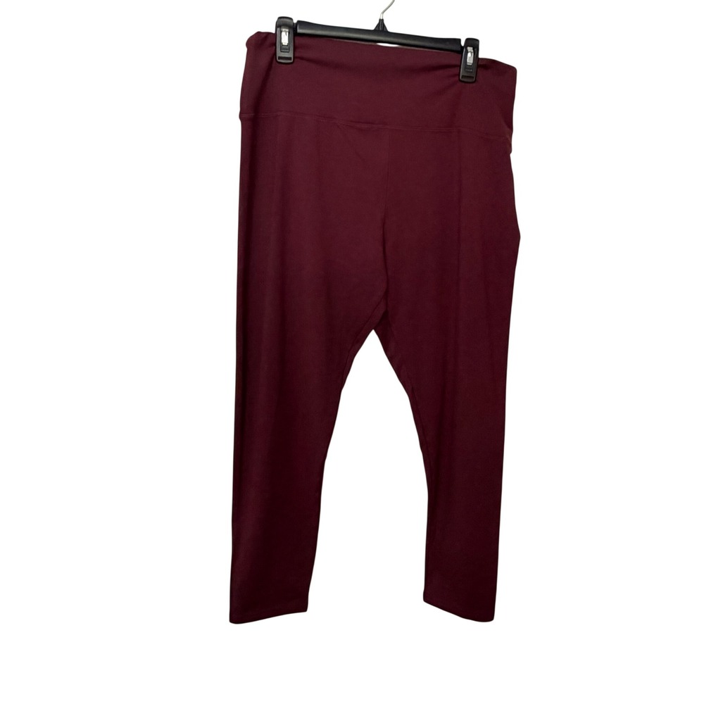 OFFLINE by Aerie OG Legging High Rise Burgundy Maroon XXL New Athleisure Yoga